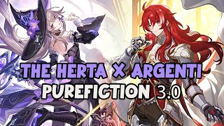 The Herta x Argenti Purefiction 3.0 ShowCase | Gameplay | Honkai Star rail