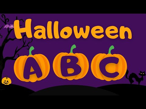 Halloween ABC | Learn the ALPHABET for TODDLERS | (Preschool Learning Videos)