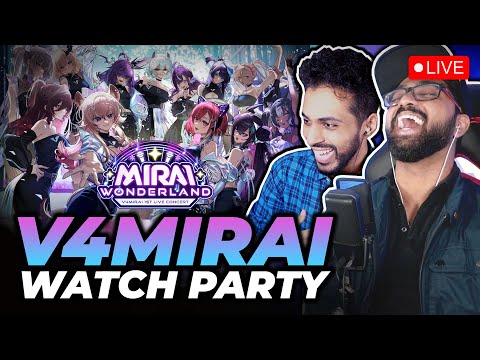 V4Mirai - Mirai Wonderland 【 3D Live Concert | Day 1 & 2 】Watch Party! #V4Wonderland