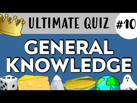 Ultimate general knowledge quiz [#10] - 20 questions - Ghosts 👻, kings 👑, rainy days & more!