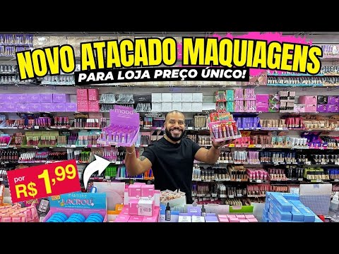 25 DE MARÇO | MAQUIAGEM POR R$1,99 ACHEI O MAIOR FORNECEDOR BARATO DE MAQUIAGENS NA 25 DE MARÇO SP