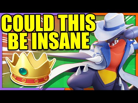 DRAIN CROWN makes for many Clutch Moments on GARCHOMP | Pokemon Unite