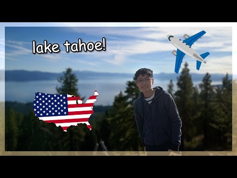 i visited Lake Tahoe in America!! (vlog)