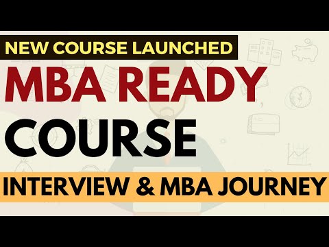 Launch of new course | MBA Ready course | For Interview prep & MBA Journey