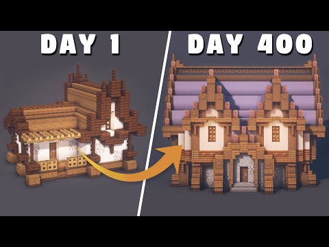 I Spent 400 Days Building in Minecraft... Here's What Happened