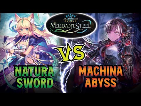 BOX TOURNAMENT ROUND 1 | Machina Abyss vs Natura Swordcraft | Shadowverse Evolve Gameplay