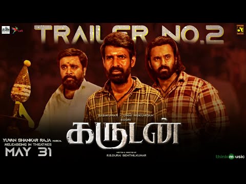 Garudan – Official Trailer | Soori | Sasikumar| Vetrimaaran | Yuvan #garudan