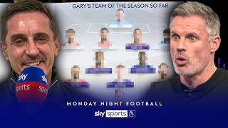 "Are you serious?" 😡 | Neville & Carragher disagree on their teams of the season so far