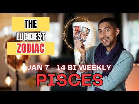 PISCES 🔮 YOU ARE THE LUCKIEST ZODIAC!🌟JANUARY 1-14 WEEKLY HOROSCOPE