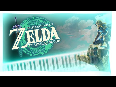 Zelda: Tears of the Kingdom - Main Theme (Piano Tutorial + Sheet Music)