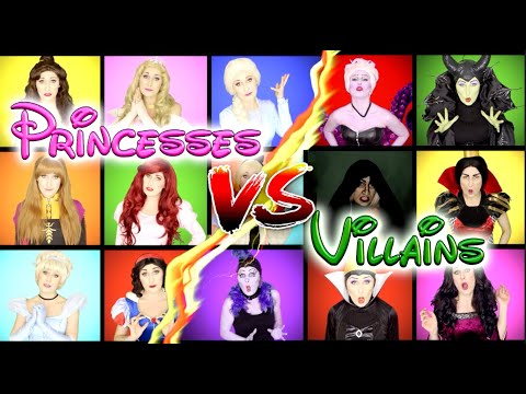 DISNEY PRINCESSES vs VILLAINS - "We don't talk about Bruno Parody" (ENCANTO PARODY)