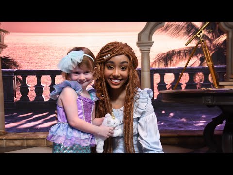 Live Action The Little Mermaid Meet and Greet at Hollywood Studios