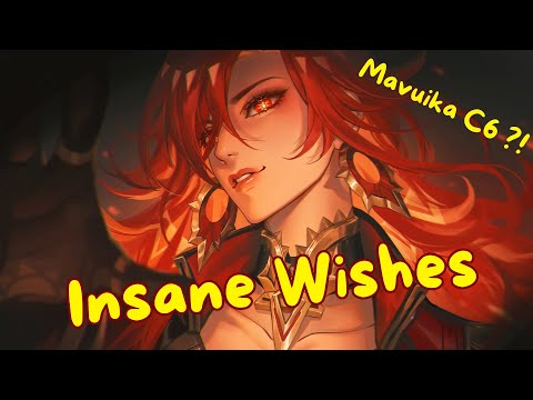 Insane Mavuika C6 + Weapons + Citlali pulls with 700 Wishes !