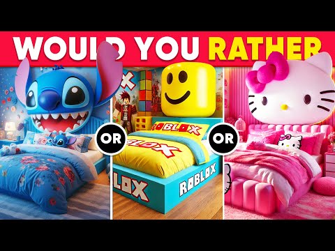 Would You Rather - Build Your Fantasy House 🏡🌈🤑 Daily Quiz