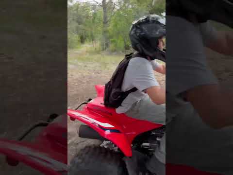 Riding the private track!! Honda Trx 250 #automobile #atv #dirtbike #private