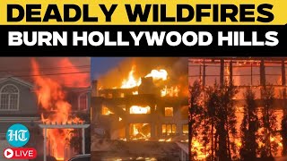 Hollywood Hills Fire LIVE | Los Angeles Fire Kills At Least 16 | California Wildfire | US Fire