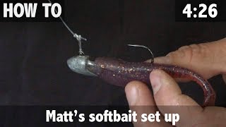 Matt's Softbait Set Up