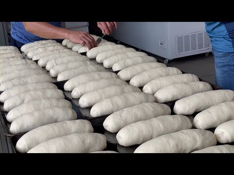 Amazing Bread Making Process and Popular Bread Collection!/驚人的麵包製作過程,人氣麵包大合集!-Taiwanese street food