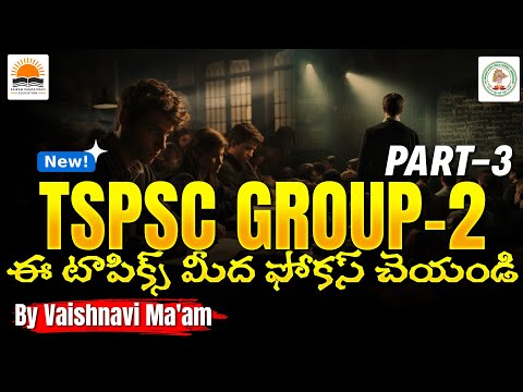 TGPSC Group-2 Rapid Revision | Important Themes - Part-3 | By vaishanavi Madam |