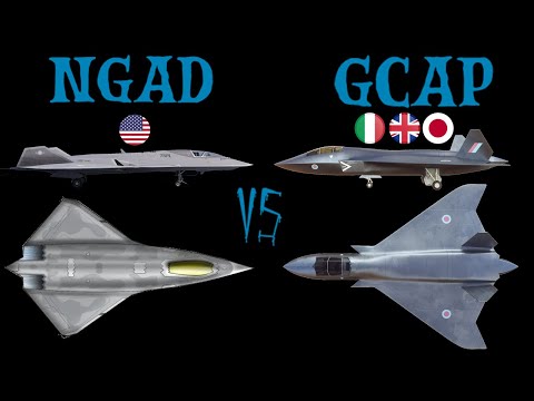 NGAD (US) vs GCAP (UK, Japan, Italy) |  Which is Better?