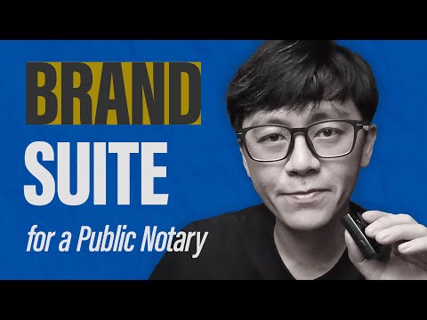 Designing a Brand Suite for a Public Notary | Logo and Brand Design Process