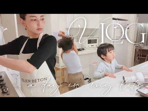 【VLOG】わちゃわちゃ息子達とのお迎えから寝るまで