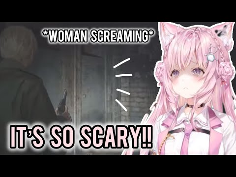 Koyori got JUMPSCARED by the screaming voice at Prison’s Women Toilet in Silent Hill 2 [ENG SUB]