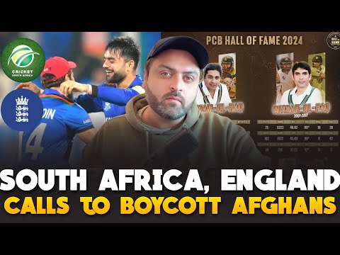 South Africa joins England to boycott Afghanistan | Inzamam, Misbah, Saeed Anwar in PCB Hall of Fame