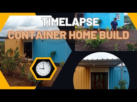 Container Home | Timelapse | START to FINISH Build