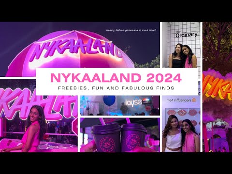 We went to NYKAALAND! 🩷 beauty, games, freebies and so much more! ⭐