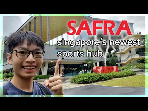 i visited singapore's newest sports hub! (safra choa chu kang vlog)