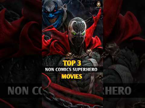 Top 3 Non Comics 🍿Superhero Movies ||#shortfeed #action #superheromovies