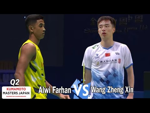 Alwi Farhan vs Wang Zheng Xin || Q2 Kumamoto Masters 2024