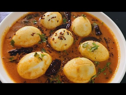 Hyderabadi Bagaari Anda Kadhi Recipe || Anda Khadi