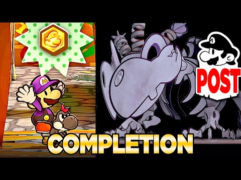 100% Completion & Pit of 100 Trials - Paper Mario: The Thousand-Year Door Switch - 100% Walkthrough