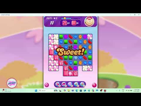 Candy Crush Saga Level 3871 NO BOOSTER