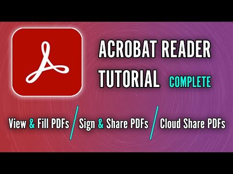 How to Use Acrobat Reader Free (2024) - View, Share, & Sign PDFs