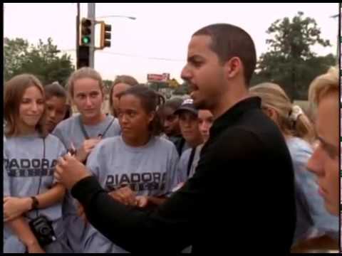 Name Appears in Ash on Arm: Fearless | David Blaine