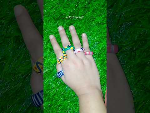 DIY || Easy || Cute || Handmade Ring || #shorts  #diy #ring