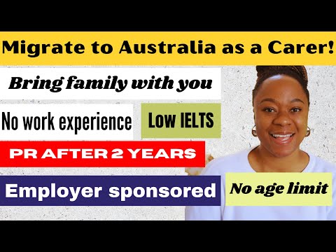 SPECIAL PATHWAY FOR CARERS TO MIGRATE TO AUSTRALIA PERMANENTLY!