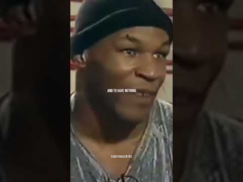 Mike Tyson - “I don’t want my son to fight”