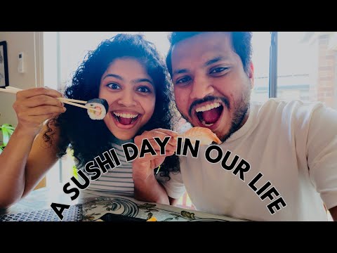 A Weekend Day Out | Shopping  | Melbourne |Food exploring | Sushi #couple #australia #mallu #travel