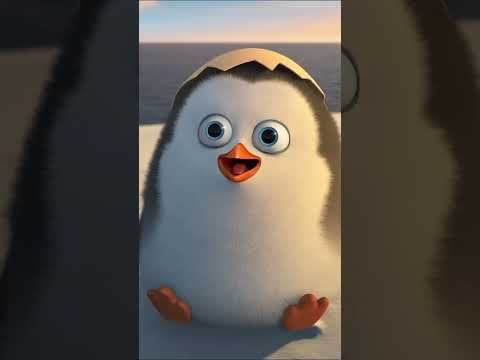 Meet Private 🐧 #shorts #penguinsofmadagascar