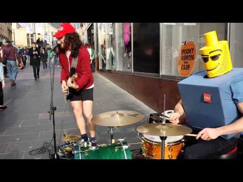 Tom McGuire & The Brassholes Halloween Busking