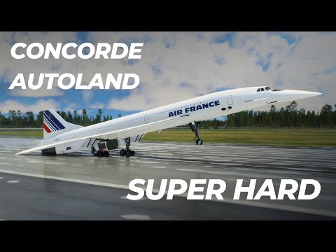 The Concorde Could FULLY Land Itself (But the landings sucked)