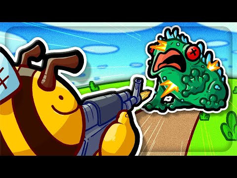 I Used BEES to Fight a MUTATED FROG in HONEY BEE