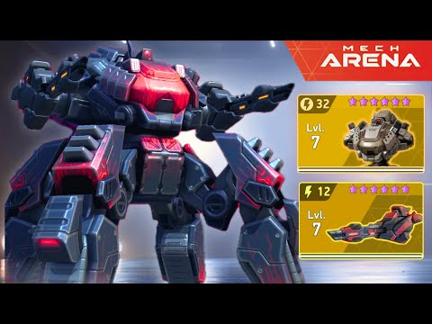 What If… You Keep Using Arachno + Longarm in Late Game? 💥 Mech Arena