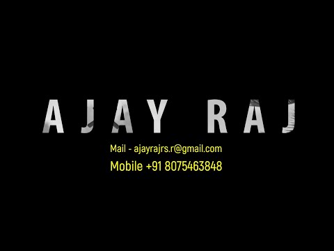 Portfolio 2024 - AJAY RAJ