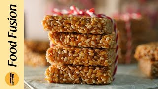 Til ki chikki (sesame seed brittle) Recipe By Food Fusion