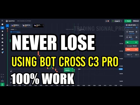 Never Lose - Using Bot Cross C3 Pro - 100% Work - Best bot trading